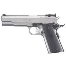 ruger sr1911 pistol low glare stainless