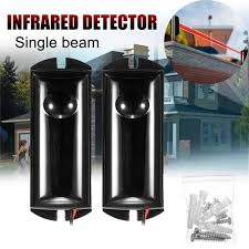 single beam infrared detector alarm