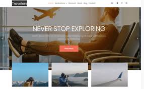 free travel agency template