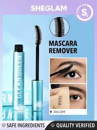 sheglam clean queen mascara remover