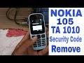 When the process is done successfully, you … Nokia 105 Ta 1010 Security Code Remove ØªØ­Ù…ÙŠÙ„ Ù…Ø¬Ø§Ù†ÙŠ