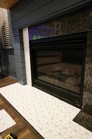 L And Stick Tile On A Fireplace Surround