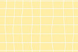 Vector cursive grid yellow pastel ...