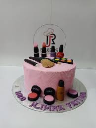 makeup theme cake rj bakers