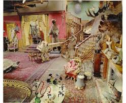 The Addams Family S Living Room Was