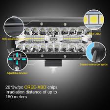 China Wholesale Jeep Wrangler 7inch Combo Driving 4x4 Led