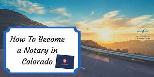 How much do mobile notary jobs pay per year in colorado? How To Become A Notary In Colorado Co Notary Public Nsa Blueprint