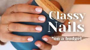 home manicure diy natural nails