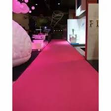 plain pink color carpets at rs 10 foot