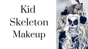 easy skeleton makeup for kids you