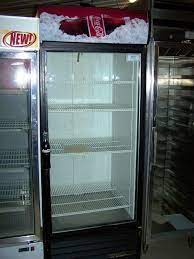 True 1 Glass Door Display Refrigerator