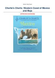 Book Charlies Charts Western Coast Of Mexico And Baja By