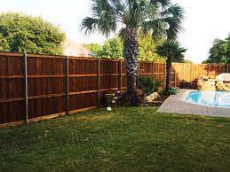 While some materials, such as aluminum ($35 to $55 per linear foot). 8 Ft Tall Board On Board Cedar Backyard Fence Fence Companies Gate Companies Lifetime Fence Company Frisco Fort Worth Denton Lewisville