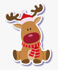 260x360 rudolph reindeer santa claus christmas clip art. Christmas Reindeer Png Photo Cute Santa And Rudolph Free Transparent Clipart Clipartkey