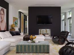 Black Feature Wall