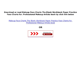 Ebook_ Makeup Face Charts The Blank Workbook Paper Practice