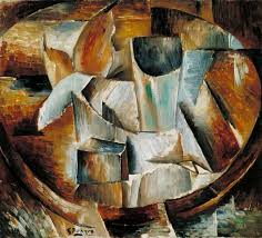 Glass On A Table Georges Braque 1909