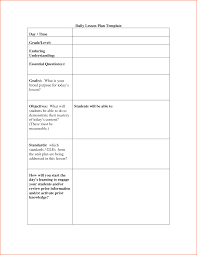 6 Daily Lesson Plan Template Bookletemplate Org