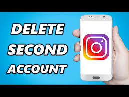 how to delete second account in
