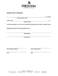 editable notarized letter templates