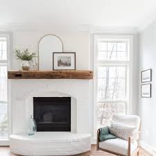 How To Paint A Brick Fireplace Amelia