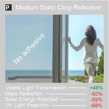 Medium Static Cling One Way Window