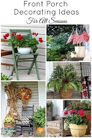 front porch decorating