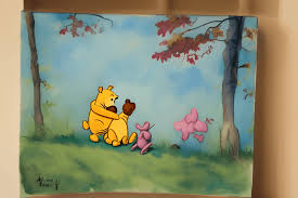 Vintage Winnie The Pooh Watercolor