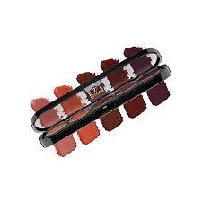 5 lipsticks palette make up atelier paris