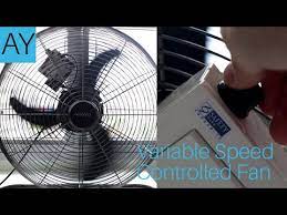 variable sd controlled fan