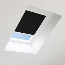 white frames blackout skylight roof