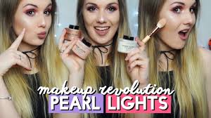 makeup revolution pearl lights loose