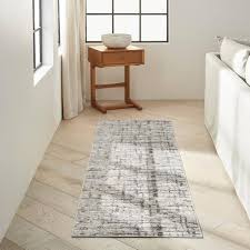 abstract contemporary runner area rug