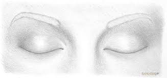 how to draw closed eyes rapidfireart