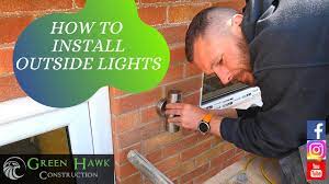 installing outside lights you