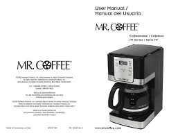 Here are the instructions that you must follow. Mr Coffee Jwx31bp User Manual Pdf Download Manualslib