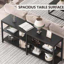 Black Console Table Sofa Table