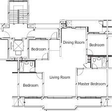 apartment floor plan with impact