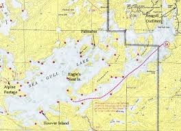 Map Of Seagull Lake Seagull Canoe Outfitters Lakeside Cabins