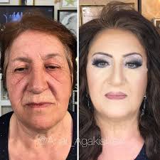 make up artist makes clients as old as