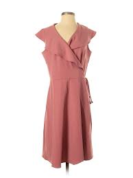 Details About Spense Women Pink Casual Dress 6