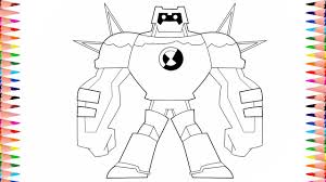 Or else, do online coloring directly from your tab, ipad or on our web feature for this heatblast in ben 10 omniverse coloring page. Ben 10 Shock Rock Coloring Pages Coloring And Drawing