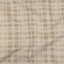 mood fabrics beige and ivory plaid polyester upholstery tweed