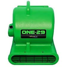 one 29 air mover carpet cleaning