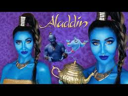 aladdin genie makeup tutorial 2019
