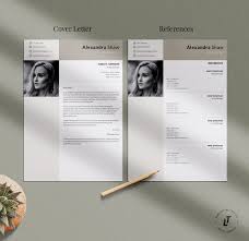 With hundreds of free templates, canva makes it easy for anyone to design professional resumes. Resume Template Cv Template One Page Resume Design By Brandcarry Thehungryjpeg Com