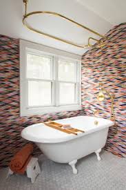 victorian bathroom with ceramic tile