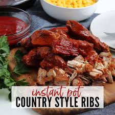 instant pot country style ribs a