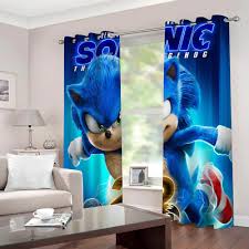 Hedgehog Printed Window Curtains