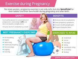 exercise during pregnancy shecares